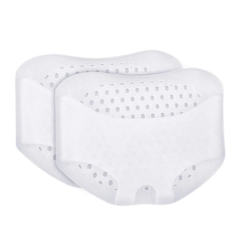 Pexmen 2/4/10Pcs Metatarsal Pads Ball of Foot Cushions for Women and Men Gel Forefoot Pads Pain Relief Mortons Neuroma Calluses