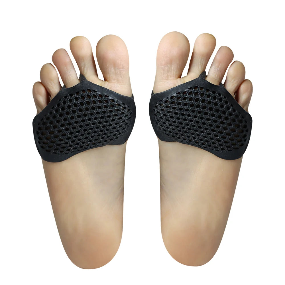Pexmen 2/4/10Pcs Metatarsal Pads Ball of Foot Cushions for Women and Men Gel Forefoot Pads Pain Relief Mortons Neuroma Calluses